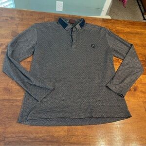 Mondo men’s long sleeve polo shirt size 3xl fits small